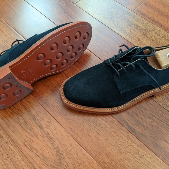 MCNAIRY NAVY DERBY 8.5 VIBRAM SOLE - Picture 4 of 4